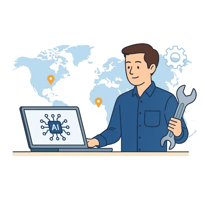 AI prototype integrated into live business workflow - Step 4